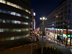 反射する夜の街51