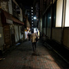 反射する夜の街436