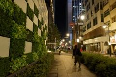 反射する夜の街199