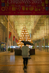 反射する夜の街532