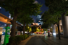 反射する夜の街139
