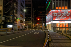 反射する夜の街177