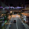 反射する夜の街408