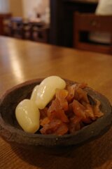 らっきょの盛り合わせ