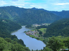 只見川夏２・全景