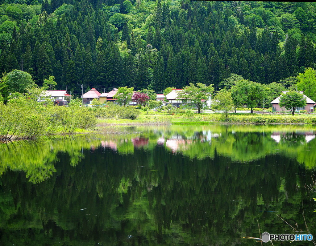 水辺の集落