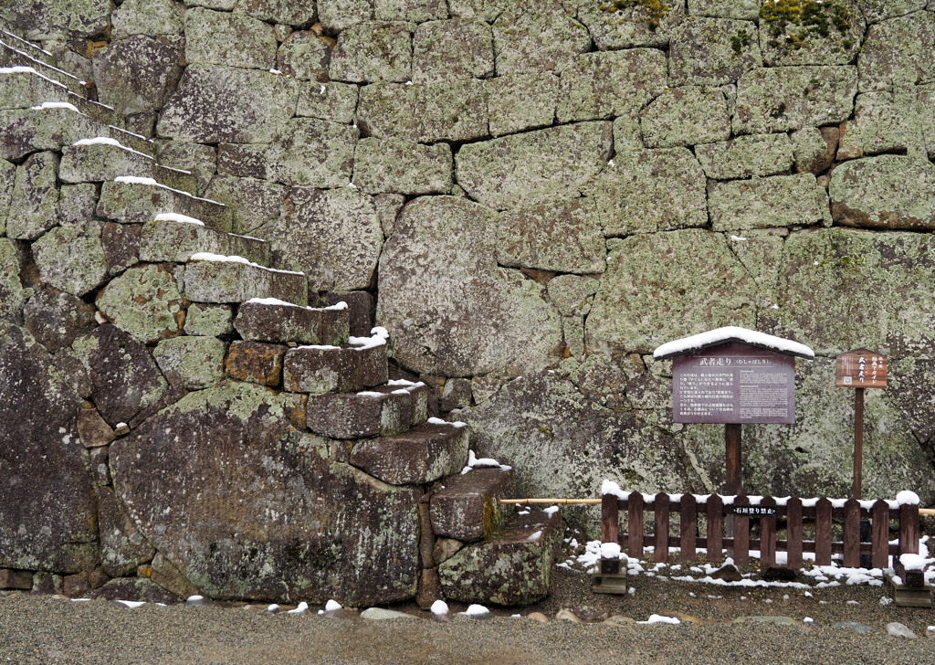 鶴ヶ城・ハート石