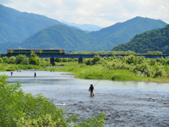 夏の川２