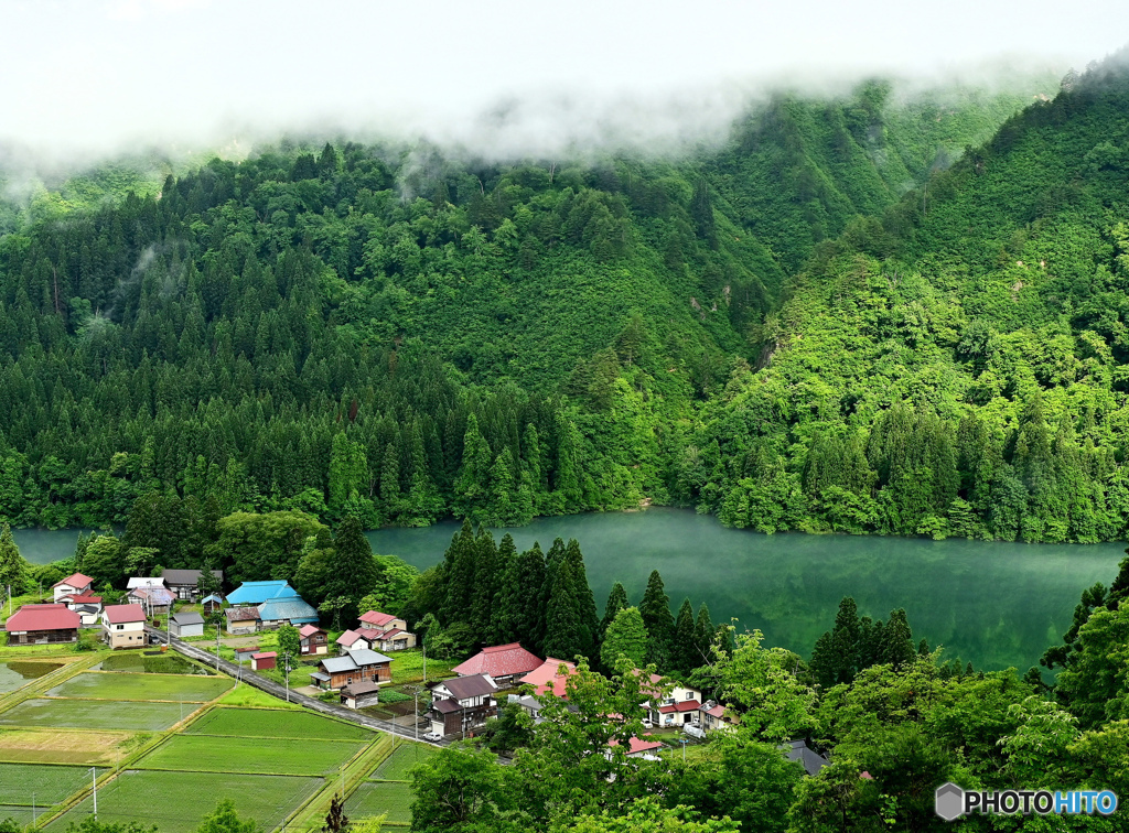 深緑の村