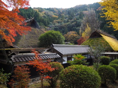 香嵐渓古き建物