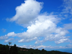 茶臼山　青空１