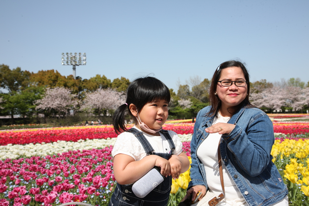 なばなの里にてポートレート