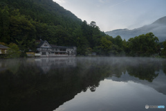 朝の由布院温泉（湯布院）