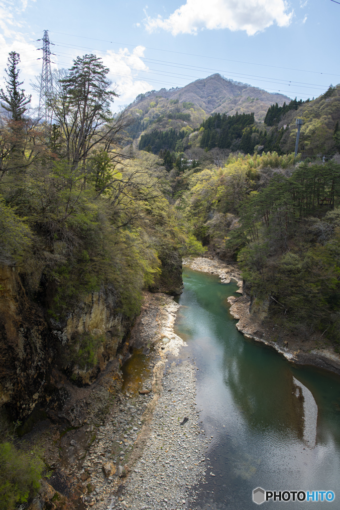 道中での一枚。