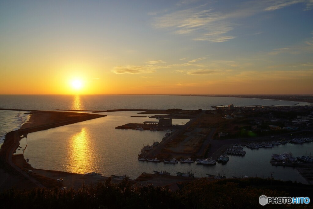 刑部岬夕景