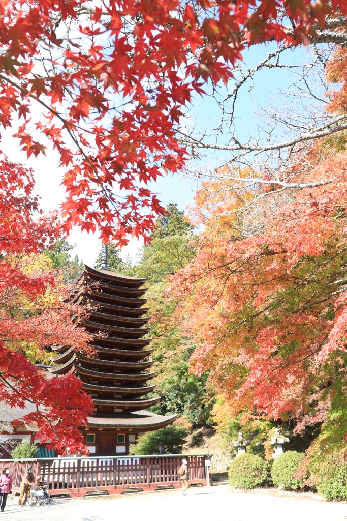 談山神社の十三重塔