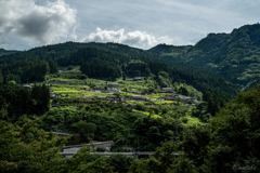 山の村