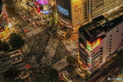 スクランブル交差点