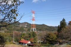 秋の鉄塔