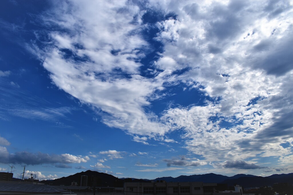 春の青空