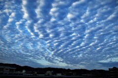 西側の層積雲