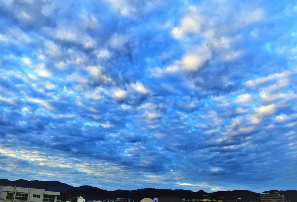 綺麗な雲の空