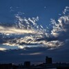 ベランダからの朝日