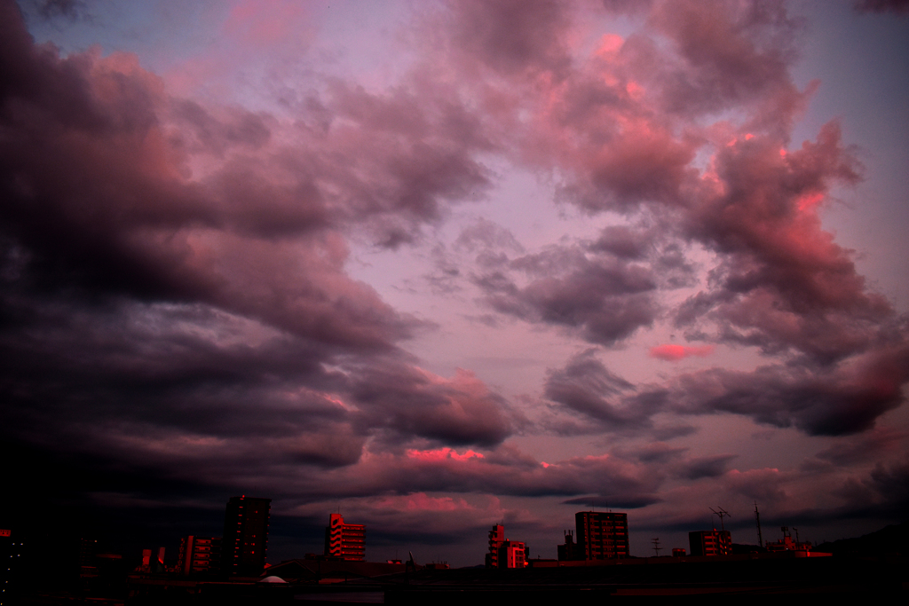 夕方の空