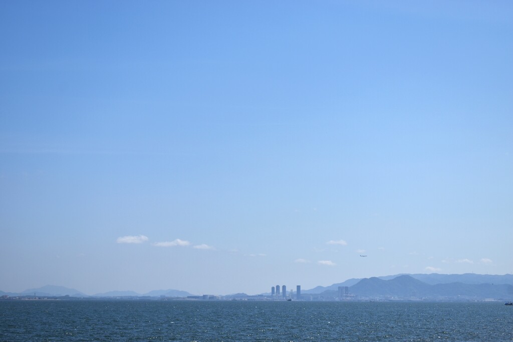 遠くの景色