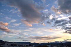 夕方の空