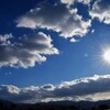 太陽と雲