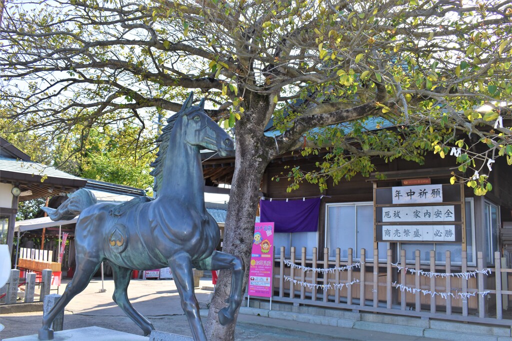 愛宕神社の境内