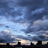 福岡の夕方空