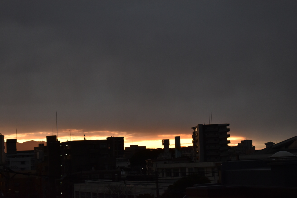 福岡の初日の出