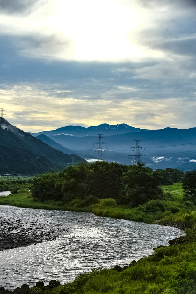 白山と九頭竜川