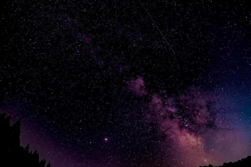 初めての星景撮影
