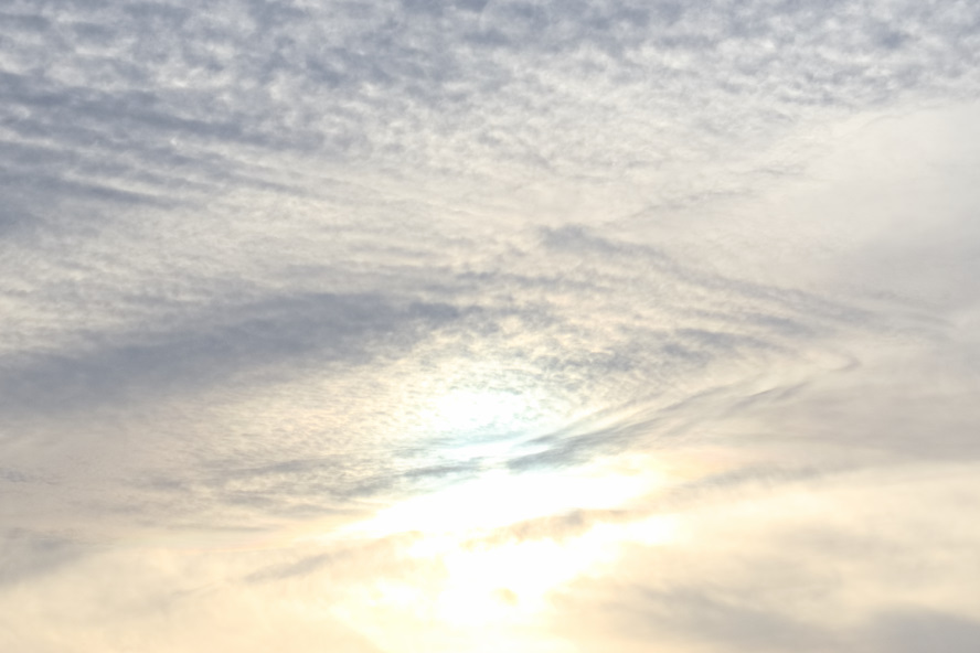 夕方の空