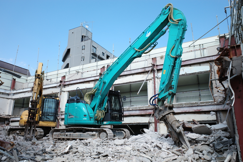 西川口解体現場にて