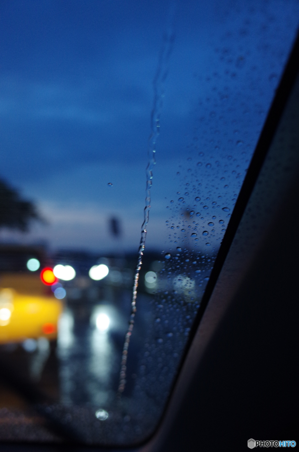 雨の車窓