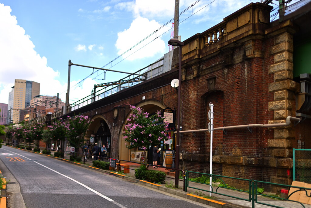 旧昌平橋駅の高架橋