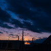 晩夏夕景
