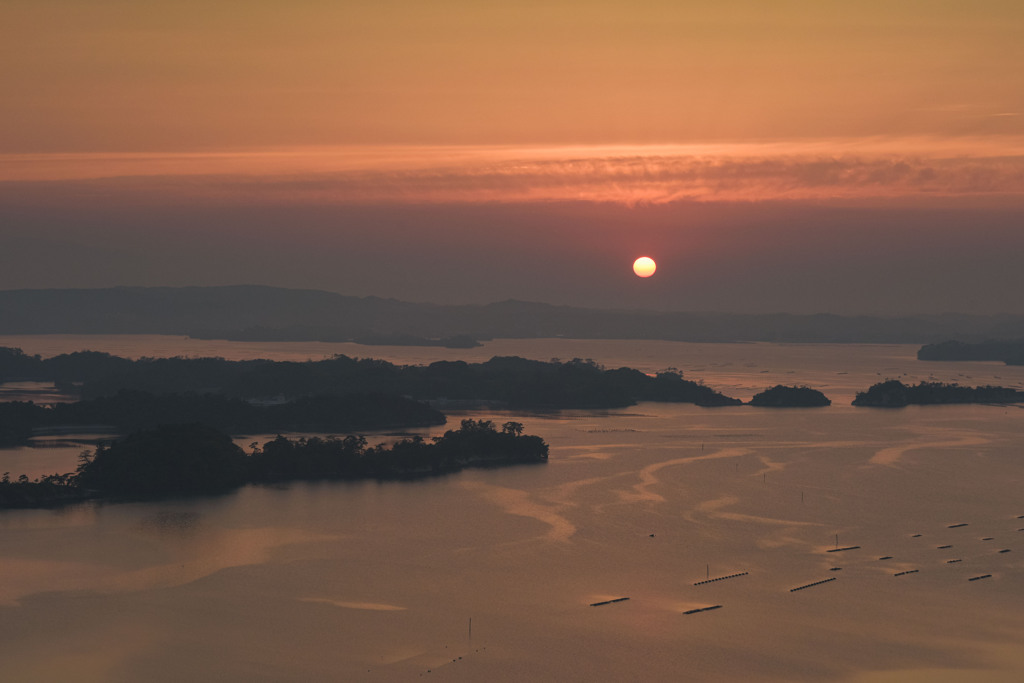 松島湾の夕景（第三章Ⅰ）