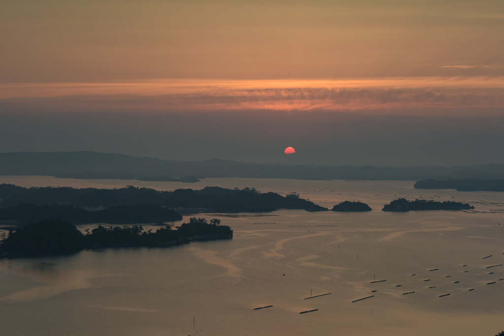 松島湾の夕景（第三章Ⅱ）