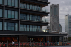 みなとみらい・ハンマーヘッドにて