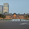 東京駅と丸の内駅前広場