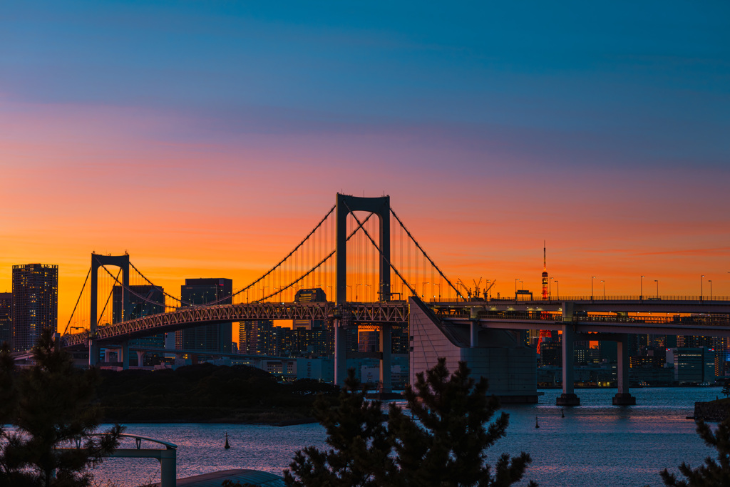 お台場の夕べ２