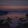 松島湾の夕景（余韻）