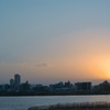 荒川夕景２