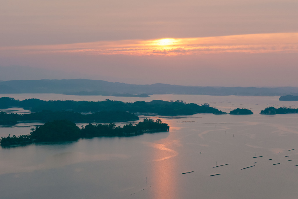 松島湾の夕景（第一章Ⅰ）