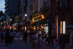 品川神社例大祭の夜